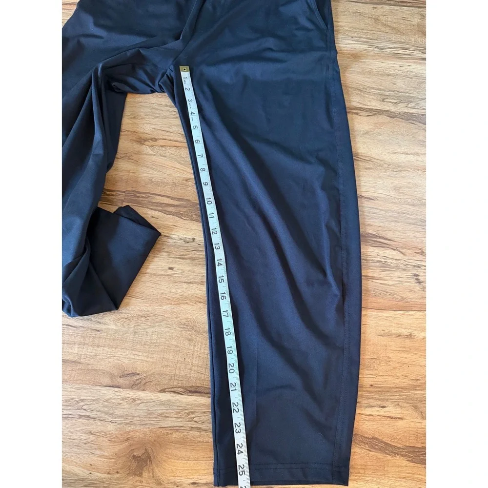 Baleaf Womens Black Athletic Golf Hiking Pants Size Medium Straight Leg Stretch